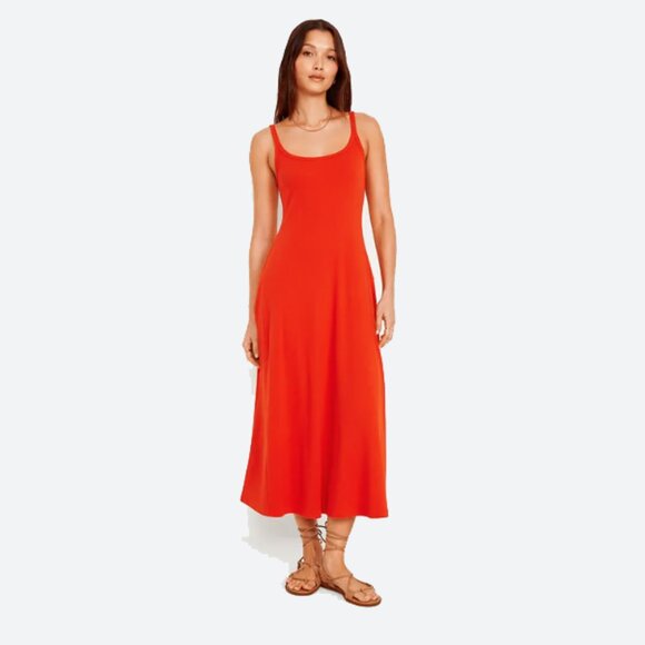 Old Navy Orange Racerback Maxi Dress - Picture 1 of 6